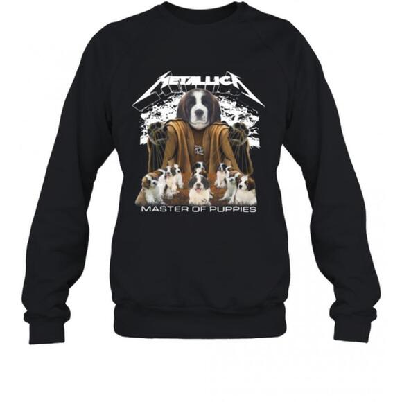 Other - St Bernard Metallica Master Of Puppies T-Shirt